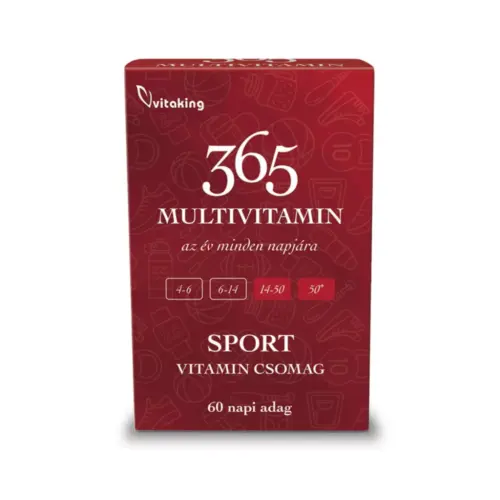 VITAKING 365 Multivitamin Sport Csomag (30 adag)