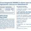 Vitaking D vitamin epres ragotab 210db cimke