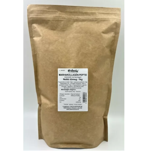 PALEOLIT Marha Kollagén Peptidek 1000g 1kg (Marhakollagén)
