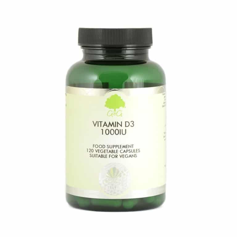 G&G – D3-vitamin Vegán 1000NE 120 Kapszula