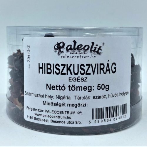 Paleolit – Hibiszkuszvirág Egész Hengerben 50g