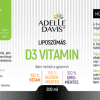Adelle Davis Liposzomas D3 vitamin cimke 60x160mm e1634064816940