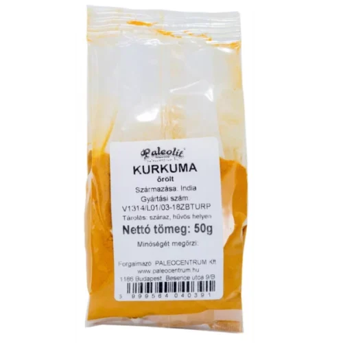 Paleolit Kurkuma Őrölt 50 g