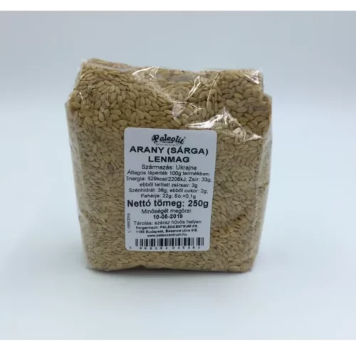 Paleolit Arany (Sárga) Lenmag 250 g