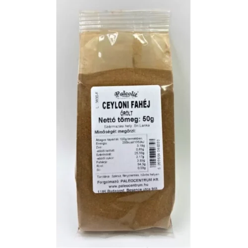 Paleolit Ceyloni Fahéj Őrölt 50 g