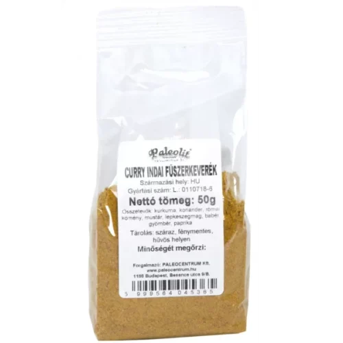 Paleolit Curry Indiai Fűszerkeverék 50 g
