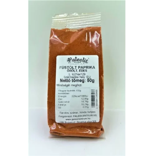 Paleolit Füstölt Paprika Őrölt Édes 50 g