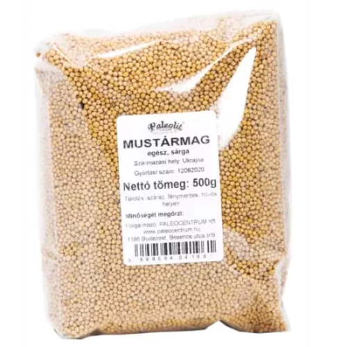 Paleolit Mustármag Egész Sárga 500 g