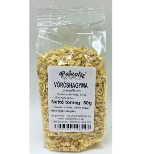 Paleolit Vöröshagyma Granulátum 50 g