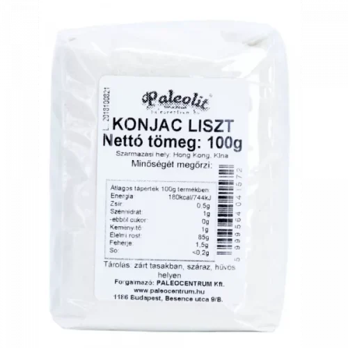Paleolit Gluténmentes Konjac Liszt 100 g