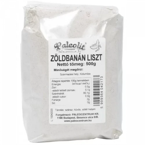 Paleolit Zöldbanán Liszt 500 g