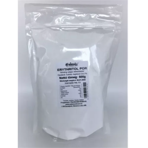 Paleolit Erythritol Por Magnéziummal 500 g (Eritrit Por)