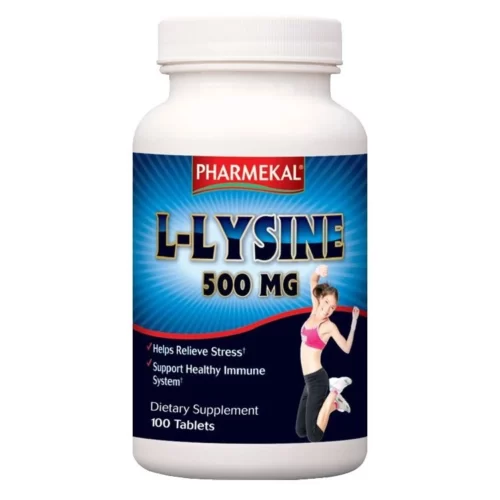 Pharmekal L Lysine 500 mg tabletta 100db.jpg e1651225473559