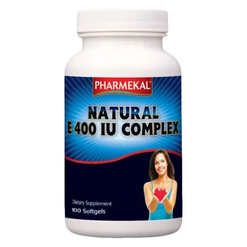 Pharmekal Natural E vitamin 400 IU komplex gelkapszula 100db.jpg e1651230776343