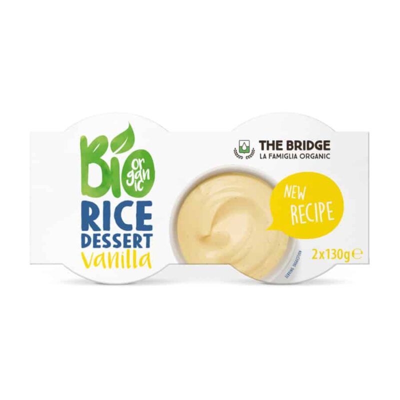 The Bridge Bio Vaníliás Rizsdesszert 2x130 g