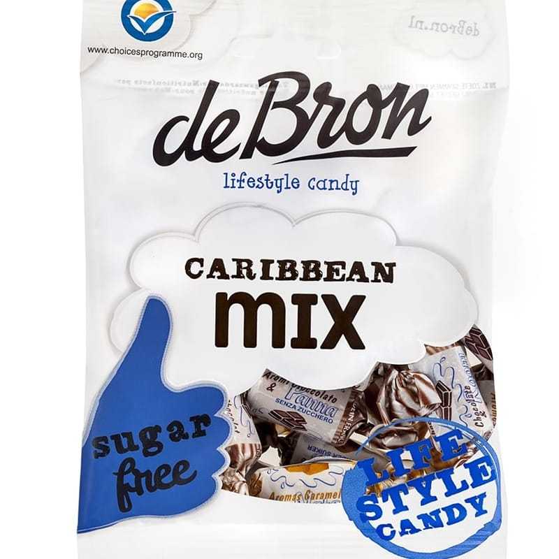 DeBron Cukor és Gluténmentes Karamellás Gumicukor 1db