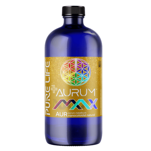 Pure Gold Aurum Max+ 55 ppm arany természetes nanokolloid 480ml