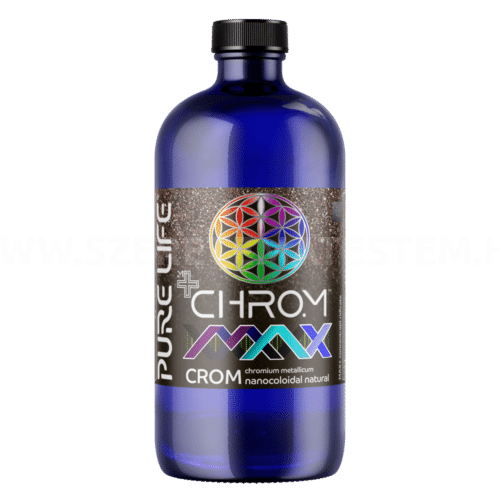 Pure Gold Chrom Max 55 ppm természetes króm nanokolloid 480mlPure Gold Chrom Max 55 ppm természetes króm nanokolloid 480ml