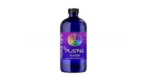 Pure Gold PLATINA MAX 55 ppm természetes platina nanokolloid 480ml