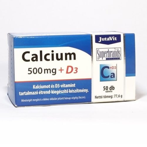 JutaVit Calcium 500mgD3 50x wpp1667769123102