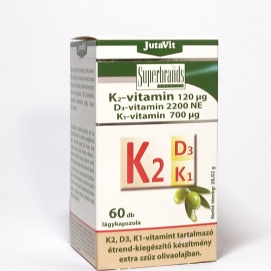 Jutavit K2-D3-K1-Vitamin 60 db