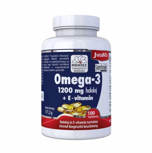 JutaVit Omega 3 1200mg Evitamin 100x wpp1667756469767