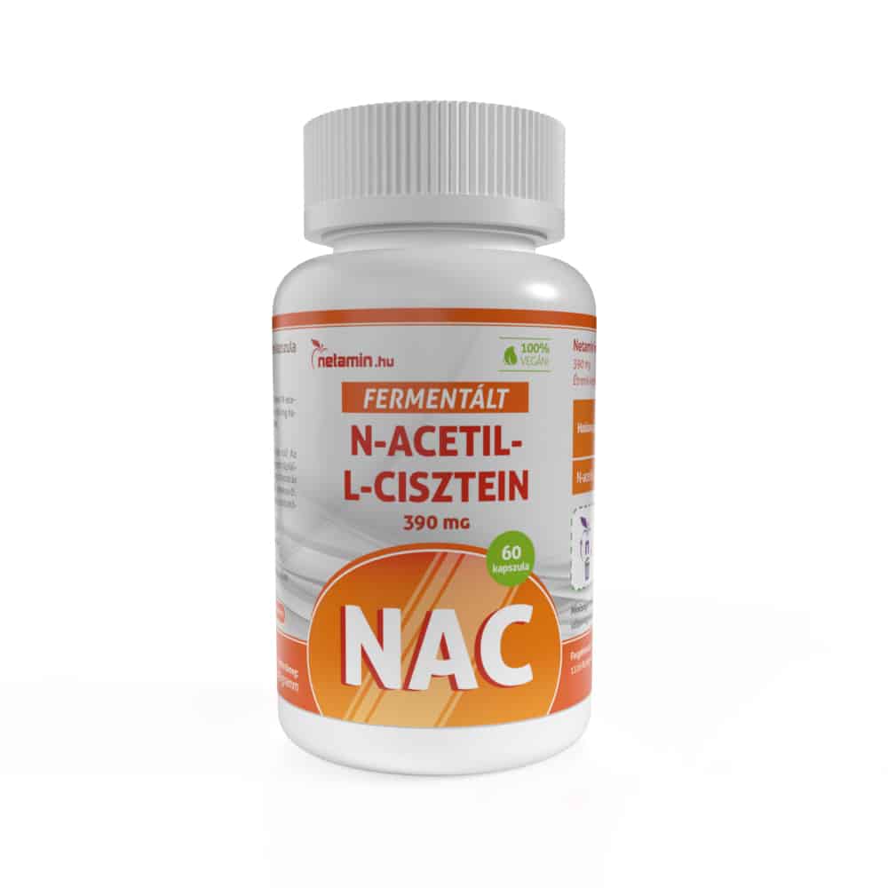Netamin Fermentált N-Acetil-L-Cisztein Kapszula 60 db