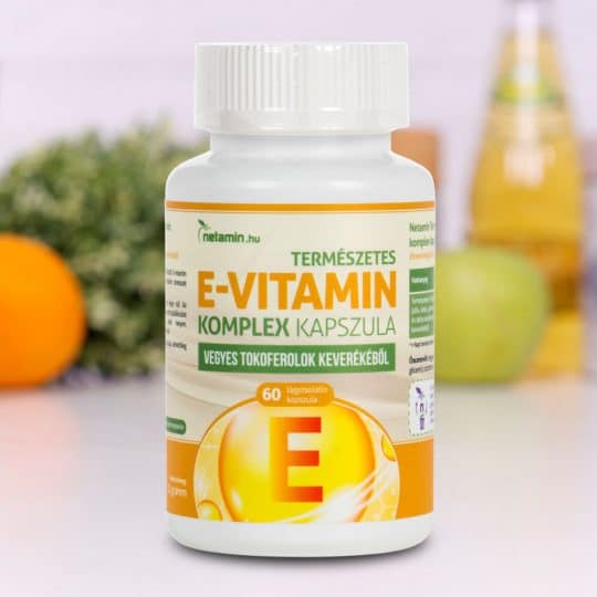 Netamin Természetes E-vitamin Komplex Kapszula 60 db