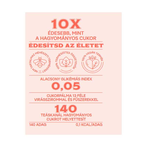 Vitaking FittCukor 70 g növényi édesítő (10X édesebb) - Image 3