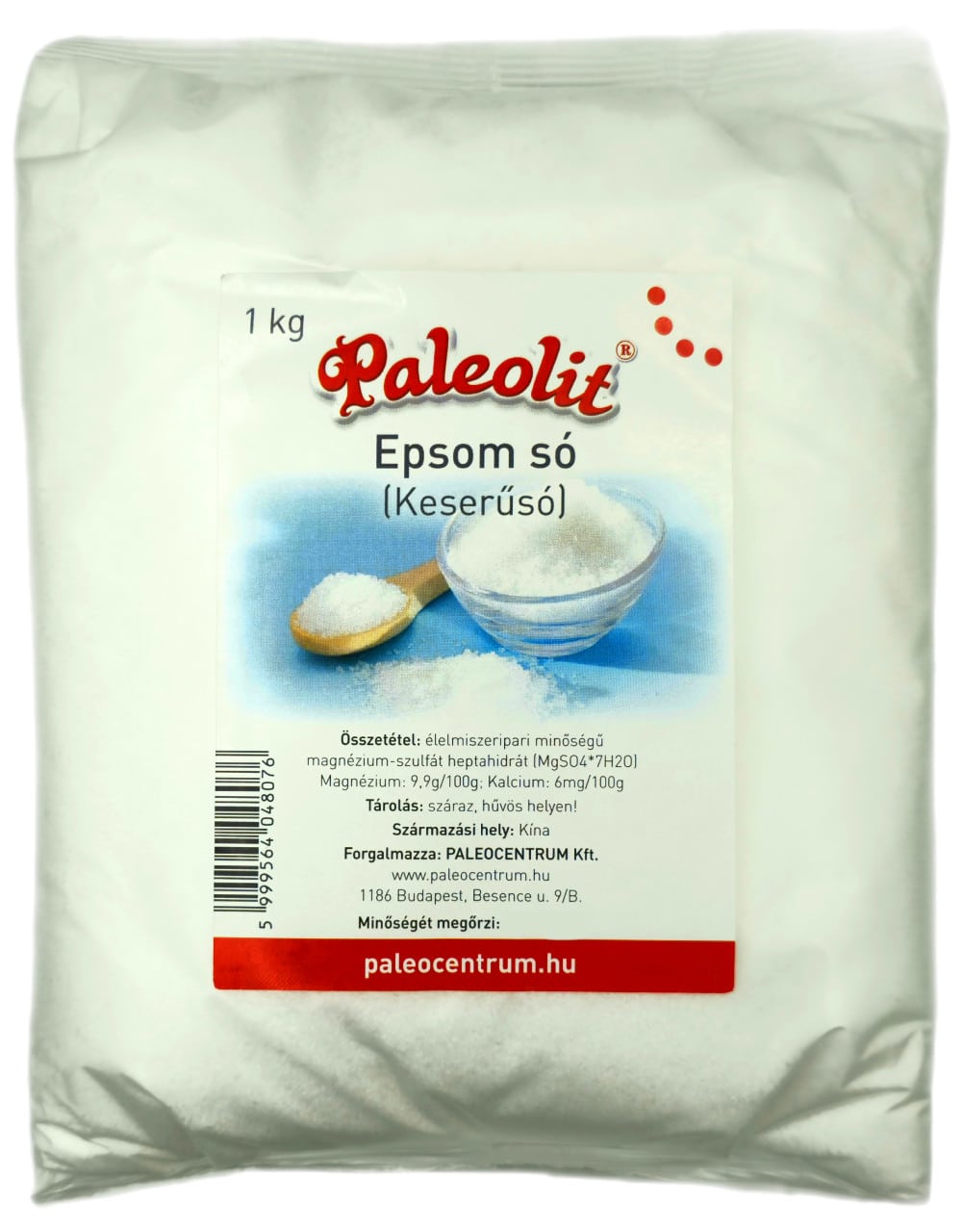 Paleolit Epsom só (Keserűsó) 1kg