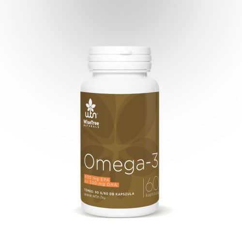 Gluténmentes Laktózmentes Szójamentes Hormonmoduláns mentes Ásványi olaj mentes WTN Omega-3