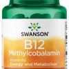 Swanson B12 Methylcobalamin 2500mcg 60 rágótabletta