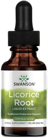 Swanson Licorice Root kivonat 29,6ml (Édesgyökér)