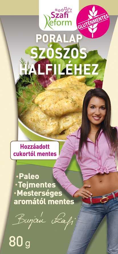 Szószos halfilé alap 80g Szafi Fitt