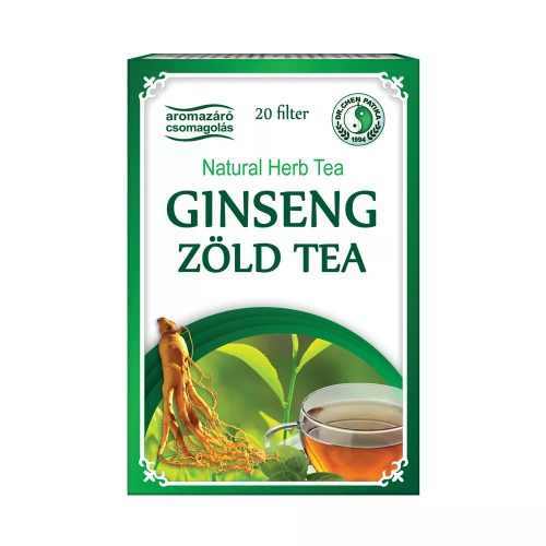 Dr. Chen Ginseng zöld teakeverék filteres 20x3g