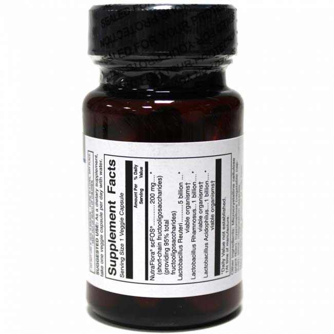 Swanson Lactobacillus Reuteri Plus 30 kapsz (3 féle Probiotikum + Prebiotikum) - Image 2