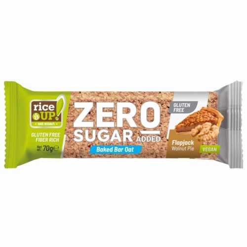 Rice Up Zero Zabszelet dióval 70g hozzáadott cukor nélkül