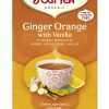 BIO Narancsos gyömbér tea vaníliával 17x1,8g Yogi Ginger Orange