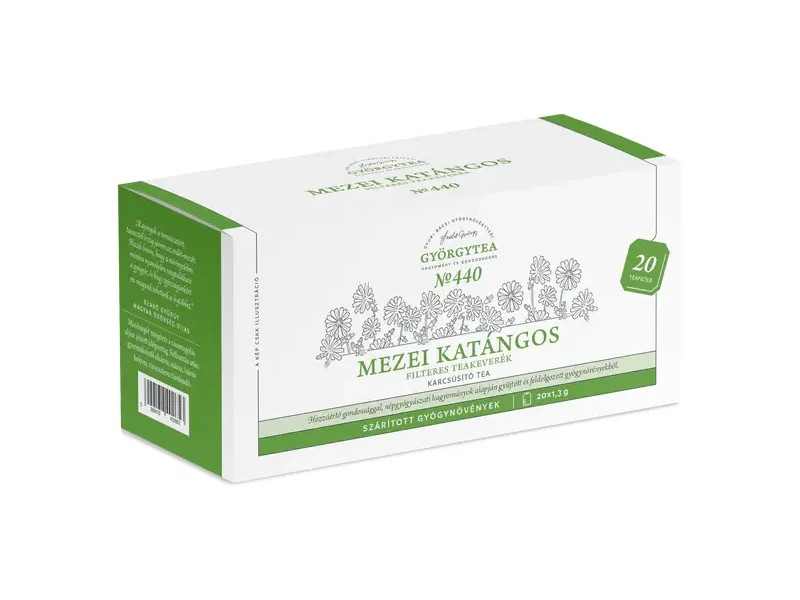 Györgytea Mezei katángos 20x1,3g filter karcsúsító teakeverék No.440