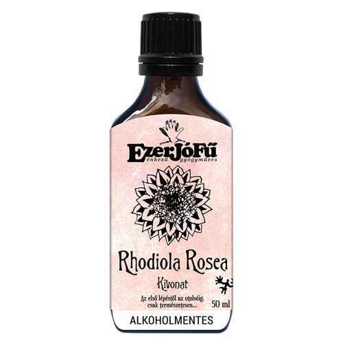 EzerJóFű Rhodiola Rosea kivonat 50ml alkoholmentes, növényi glicerinnel