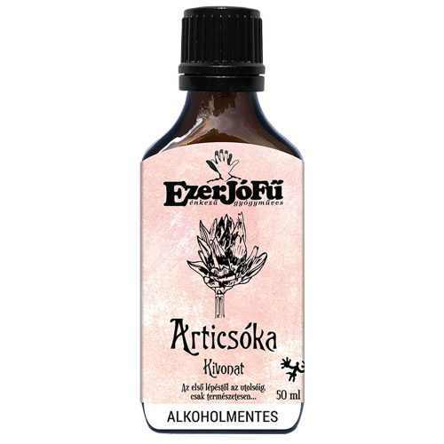 EzerJóFű Articsóka kivonat 50ml alkoholmentes, növényi glicerinnel
