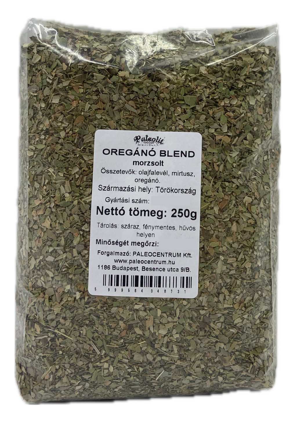 Paleolit Oregánó blend morzsolt 250g fűszerkeverék