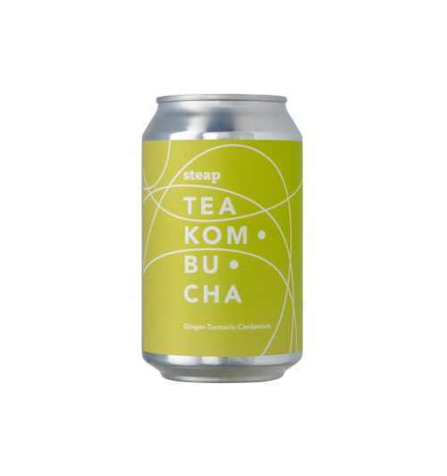 Steap Tea Kombucha Ginger-Turmeric- Cardamom 330ml DRS