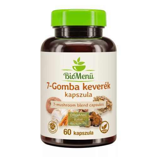 BIO 7-gomba keverék 60db kapszul BioMenü
