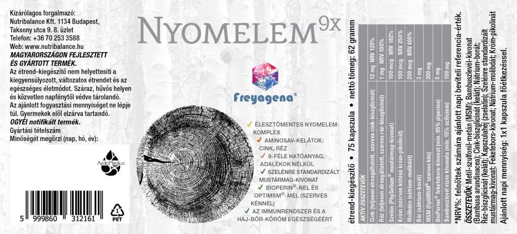 Freyagena Nyomelem 9X 75 kapszula - Image 2
