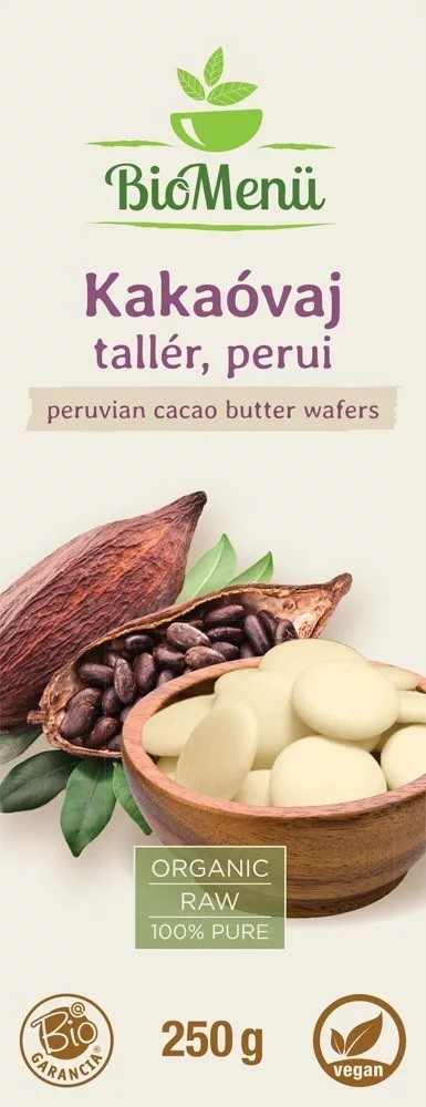 BIO Kakaóvaj tallér perui 250g BioMenü - Image 3