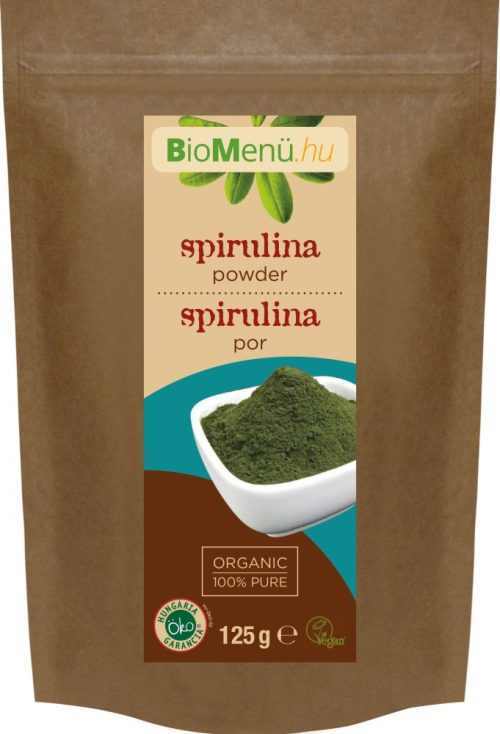 BIO Spirulina alga por 125g BioMenü