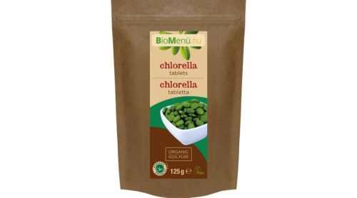 BIO Chlorella alga tabletta 125g BioMenü