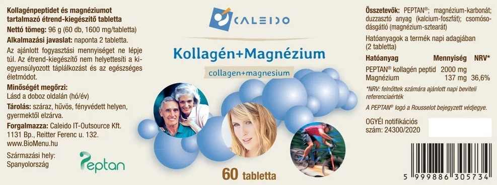 Caleido Kollagén + Magnézium 60 tabletta - Image 2