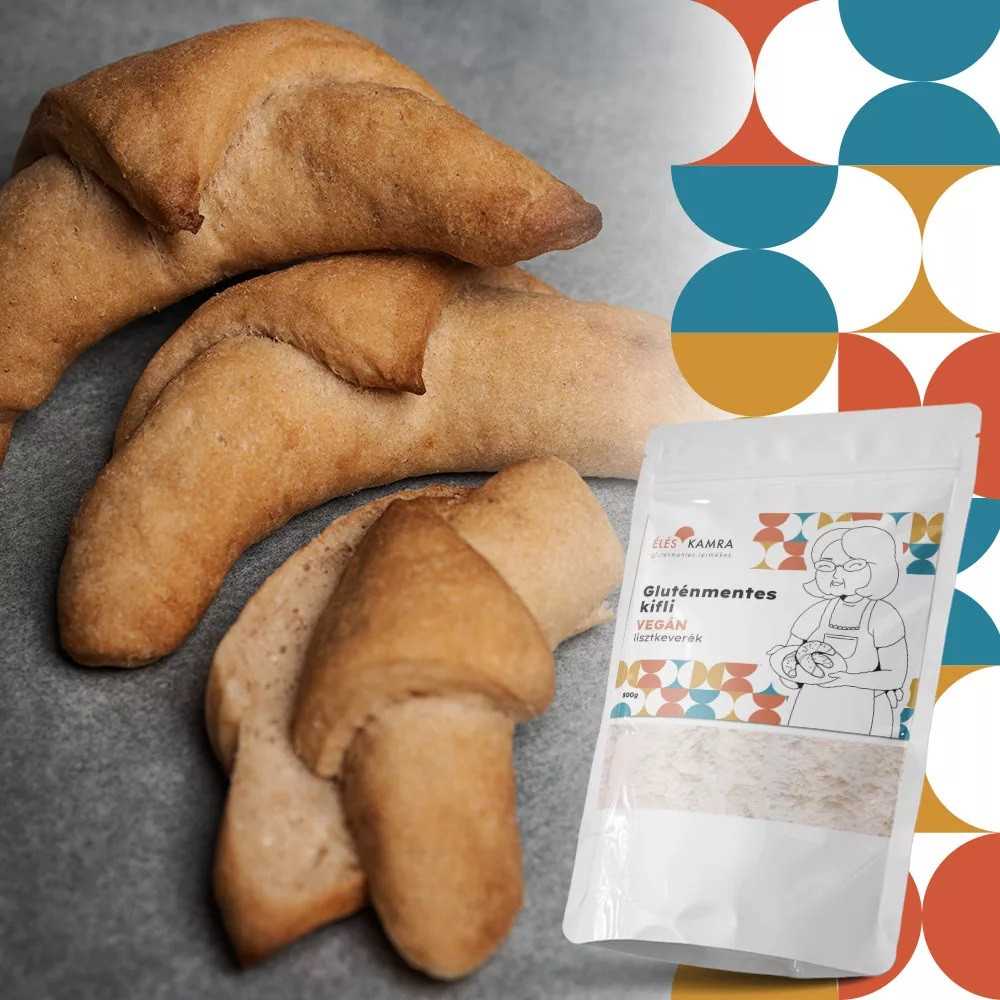 Éléskamra Vegán gluténmentes kifli lisztkeverék 500g - Image 3